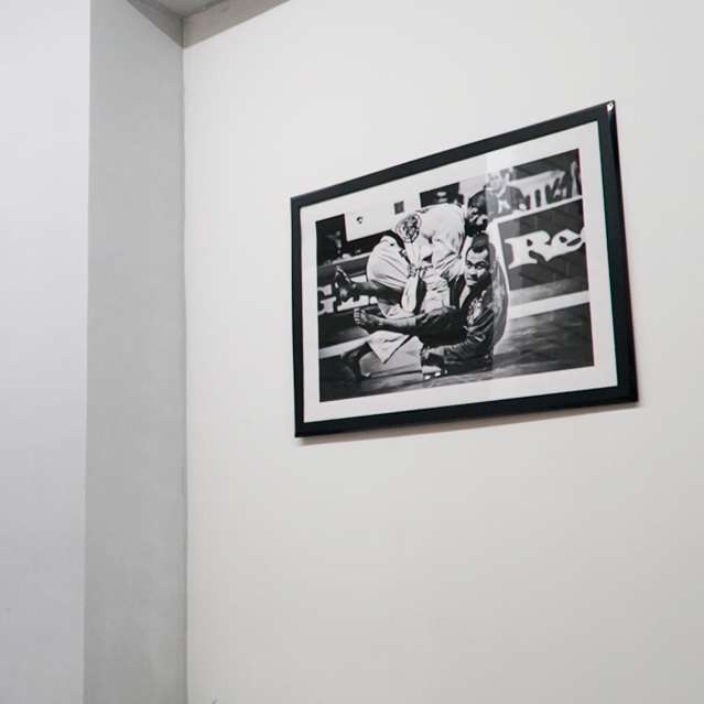 Интерьер школы бразильского джиу-джитсу Roller